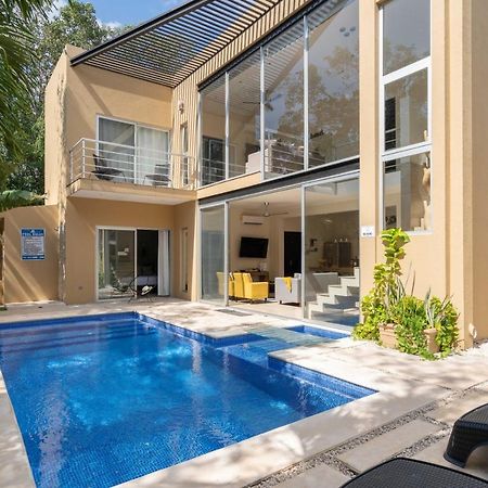 Tulum Private Modern Villa-Pool Beds-Ac-Internet-Parking-Grill Exterior foto