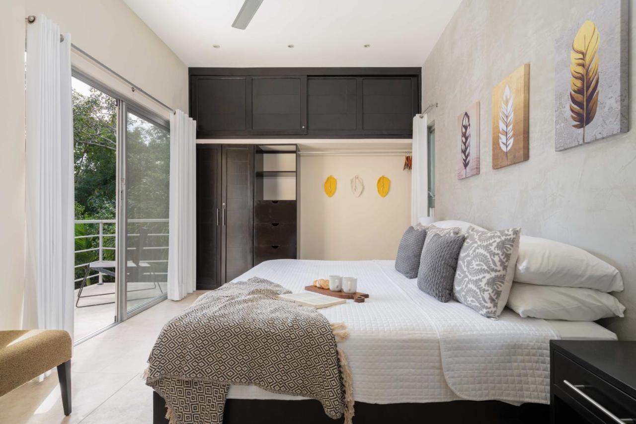 Tulum Private Modern Villa-Pool Beds-Ac-Internet-Parking-Grill Exterior foto